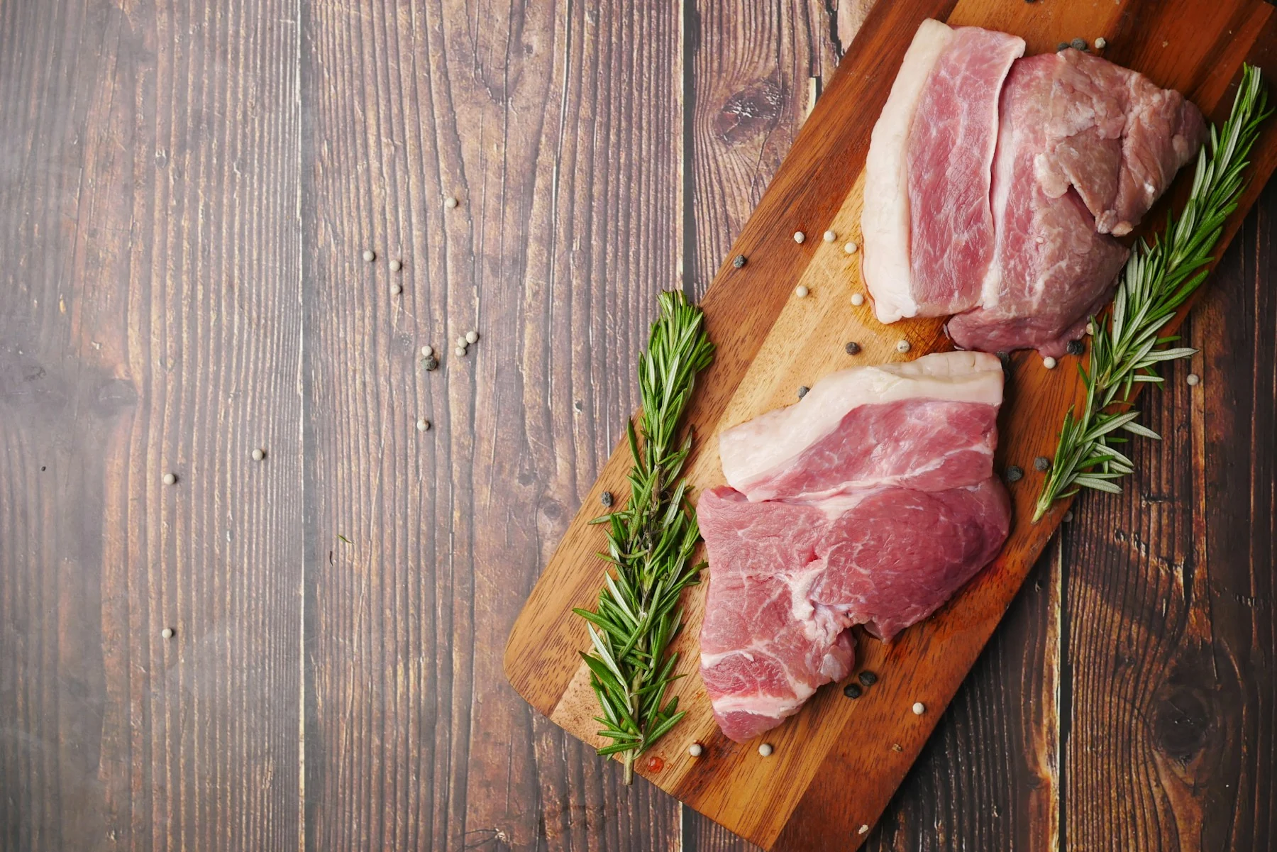 Raw red meat cuts — illustrative stock photograph